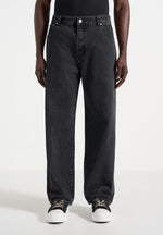 DN002 - Relaxed Fit Jeans - Black