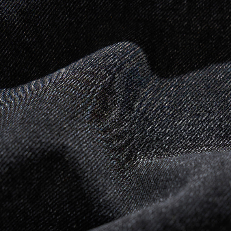 DN002 - Relaxed Fit Denim Jeans - Black