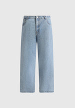 DN002 - Relaxed Fit Jeans - Mid Blue