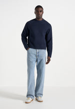 DN002 - Relaxed Fit Jeans - Mid Blue