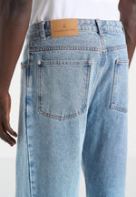 DN002 - Relaxed Fit Jeans - Mid Blue