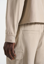 Milo - Technical Cargo Jacket - Taupe