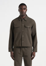 Milo - Technical Cargo Jacket - Olive