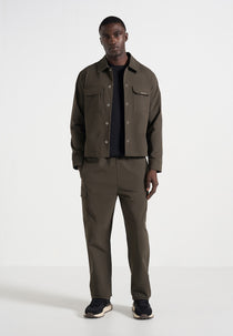 Milo - Technical Cargo Jacket - Olive