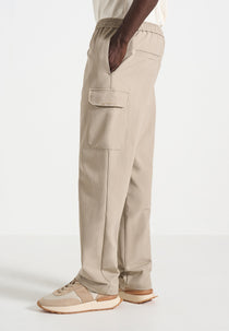 Rayan - Technical Cargo Trousers - Beige