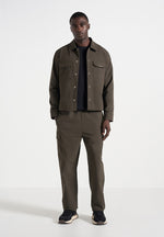 Rayan - Technical Cargo Trousers - Olive