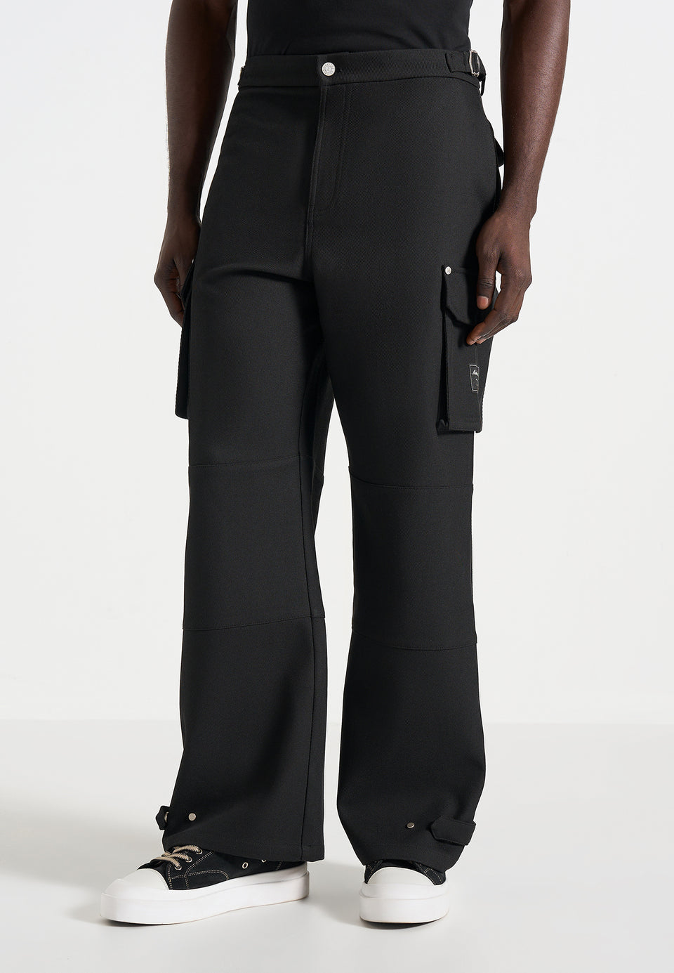 mathis-twill-signature-wide-leg-cargo-trousers-black