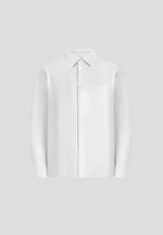 Chris - Signature Tailored Long Sleeved Shirt - White