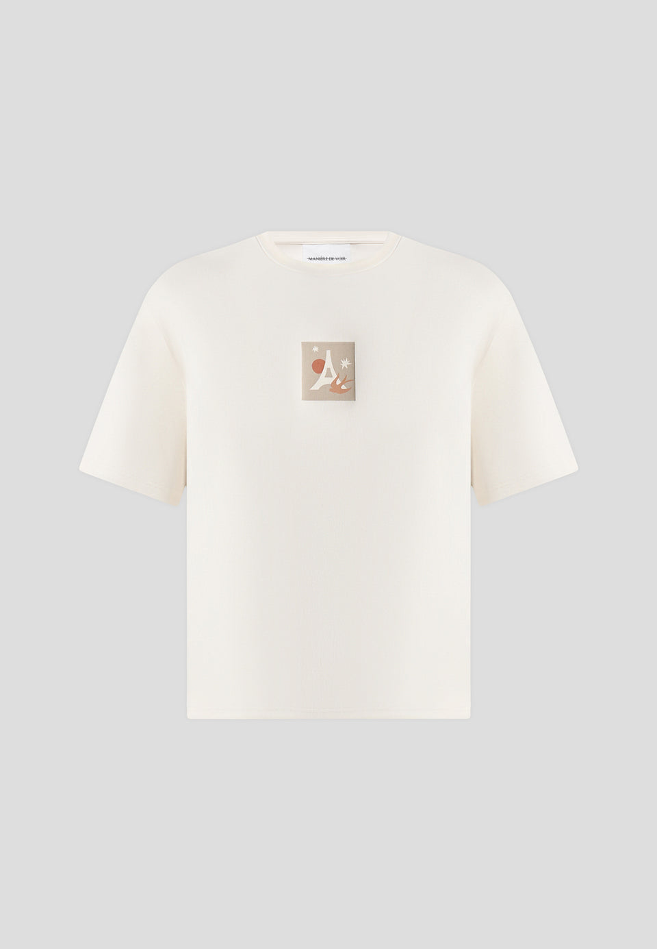 thibault-bird-detail-cotton-t-shirt-cream