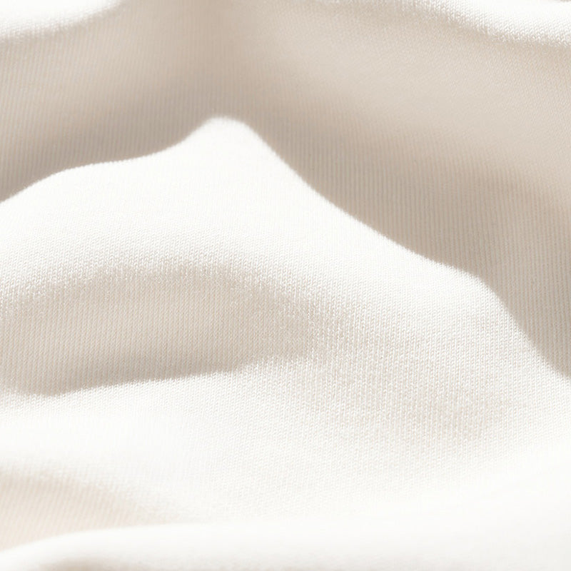 Anders - Almond Blossoms Cotton T-Shirt - Cream
