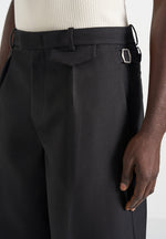 Auguste - Tailored Twill Bermuda Shorts - Black