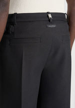 Auguste - Tailored Twill Bermuda Shorts - Black