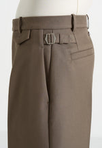 Auguste - Tailored Twill Bermuda Shorts - Olive