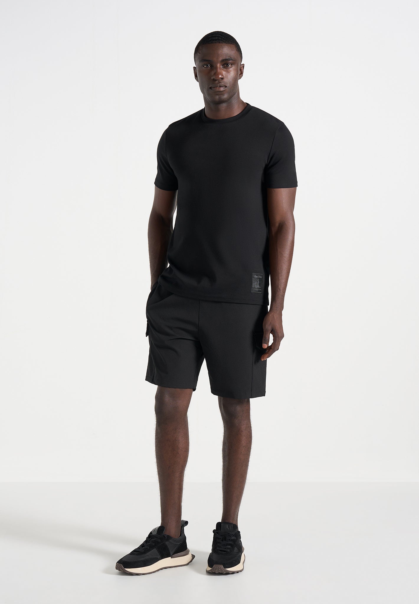 Dimitri - Technnical Cargo Shorts - Black