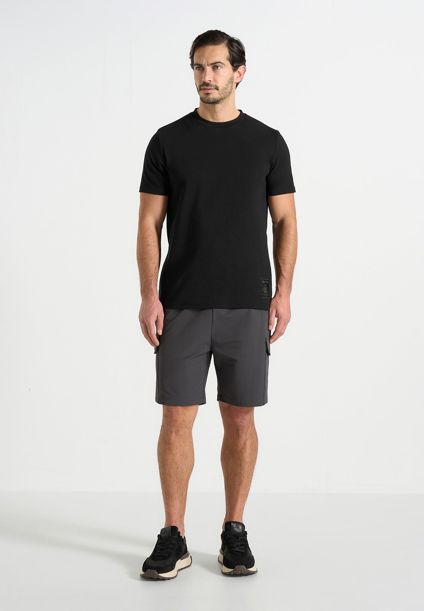 Dimitri - Technical Cargo Shorts - Charcoal