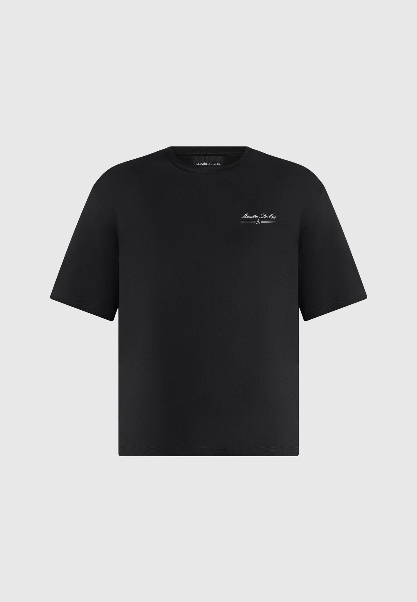Kian - Circuit De Monaco Cotton T-Shirt - Black