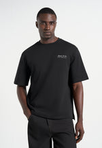 Kian - Circuit De Monaco Cotton T-Shirt - Black
