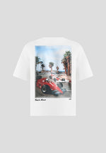Kian - Circuit De Monaco Cotton T-Shirt - White