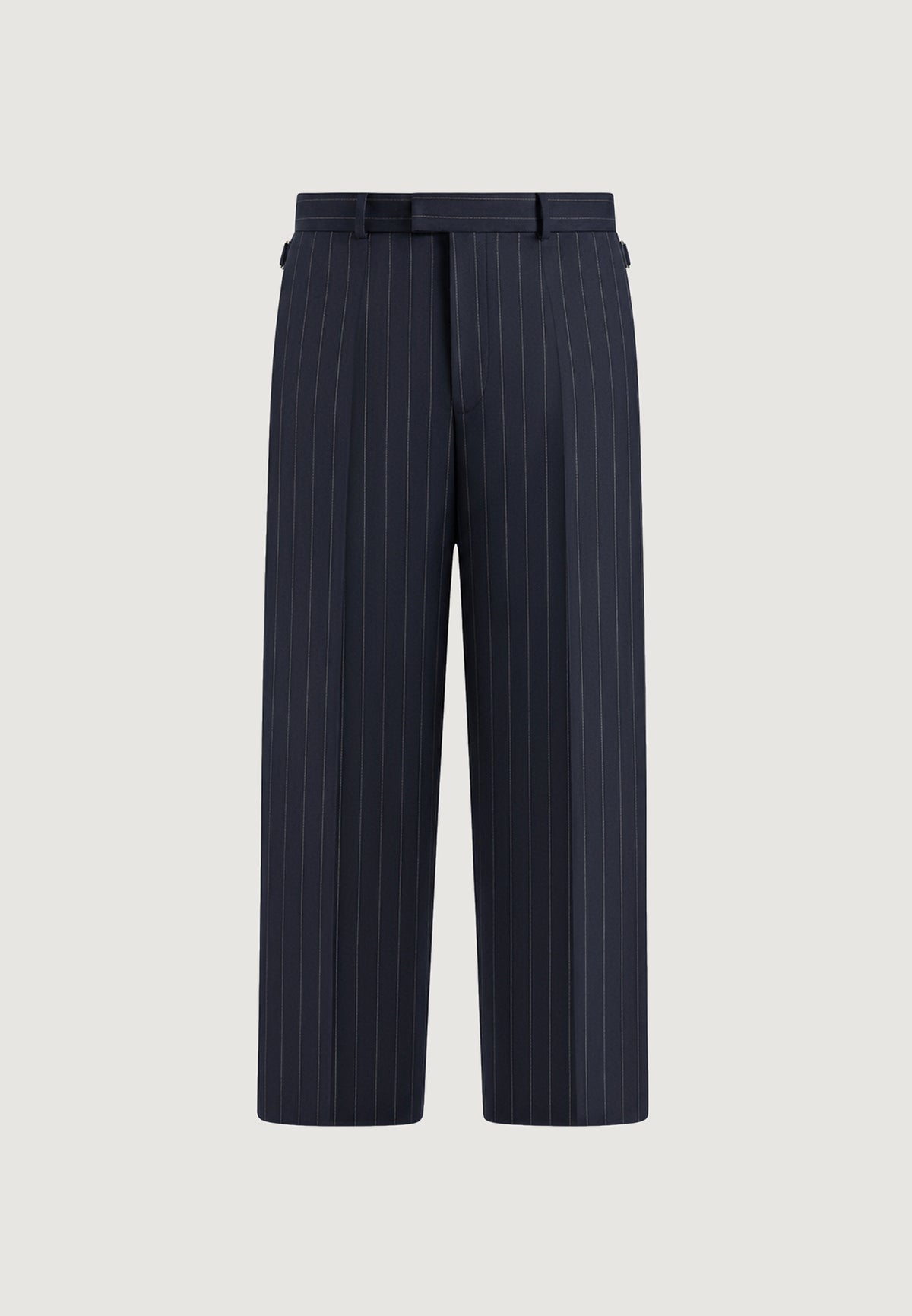 Joseph - Regular Fit Pinstripe Wool-Blend Trousers - Navy