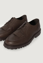 Fernand - Leather Fringe Derby Shoe - Brown