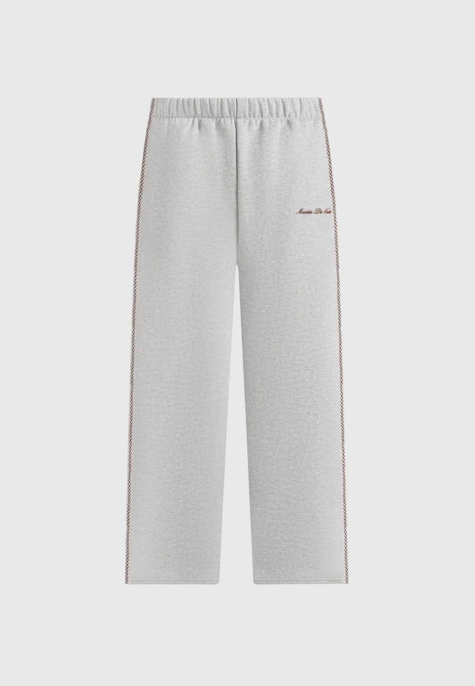 morgan-unisex-whipstitch-regular-joggers-light-grey