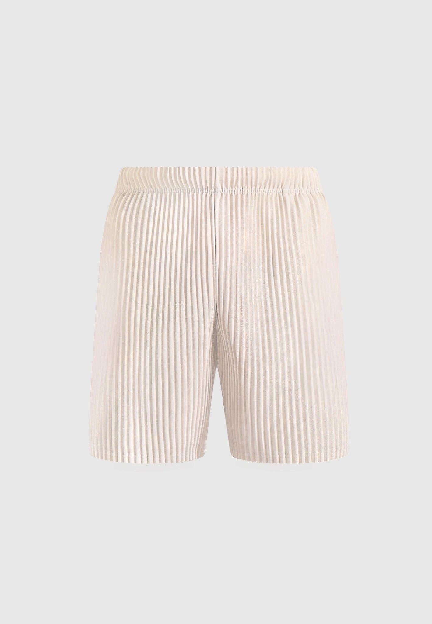 Drew - Pleated Shorts - Cream