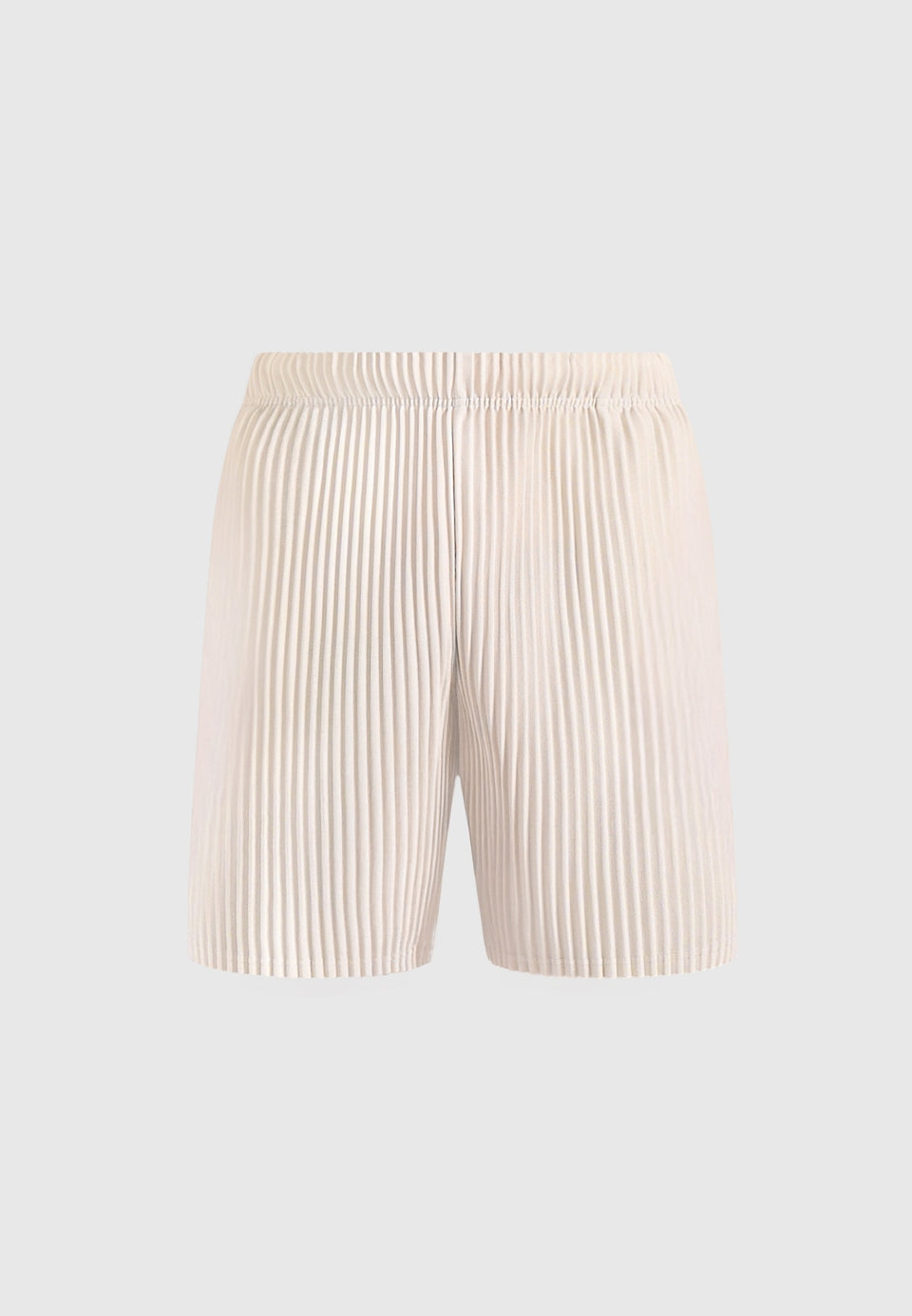 Drew - Pleated Shorts - Cream