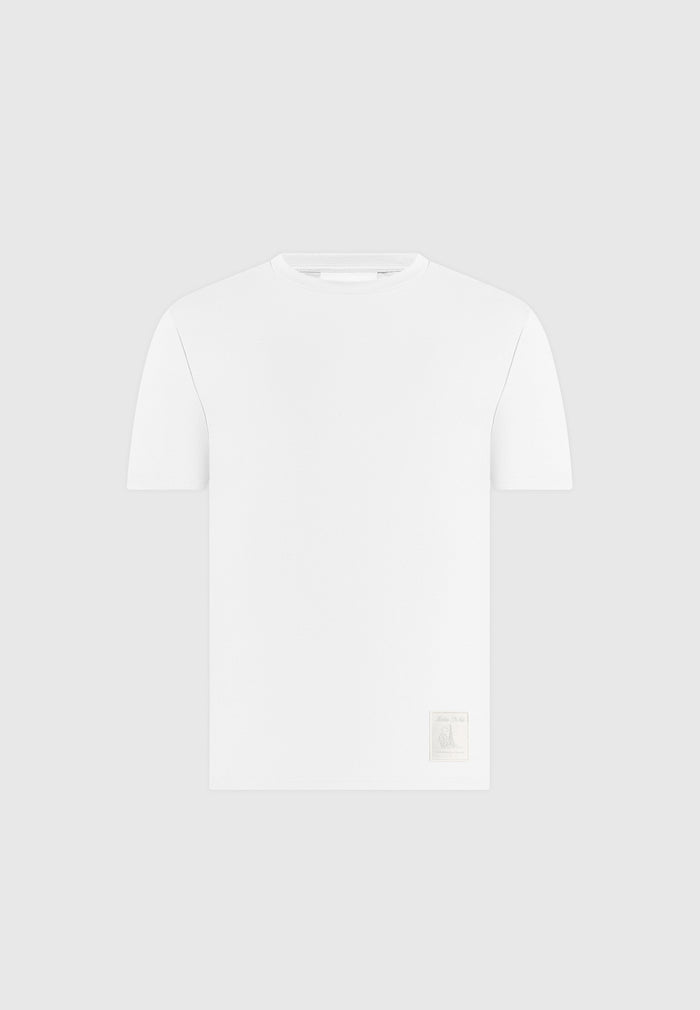 Matteo - Regular Fit Cotton T-Shirt - White