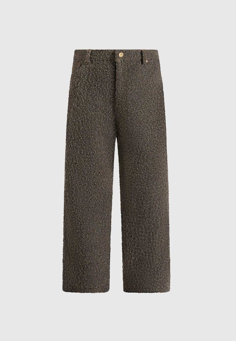 Arnault - Boucle Relaxed Fit Jeans - Brown