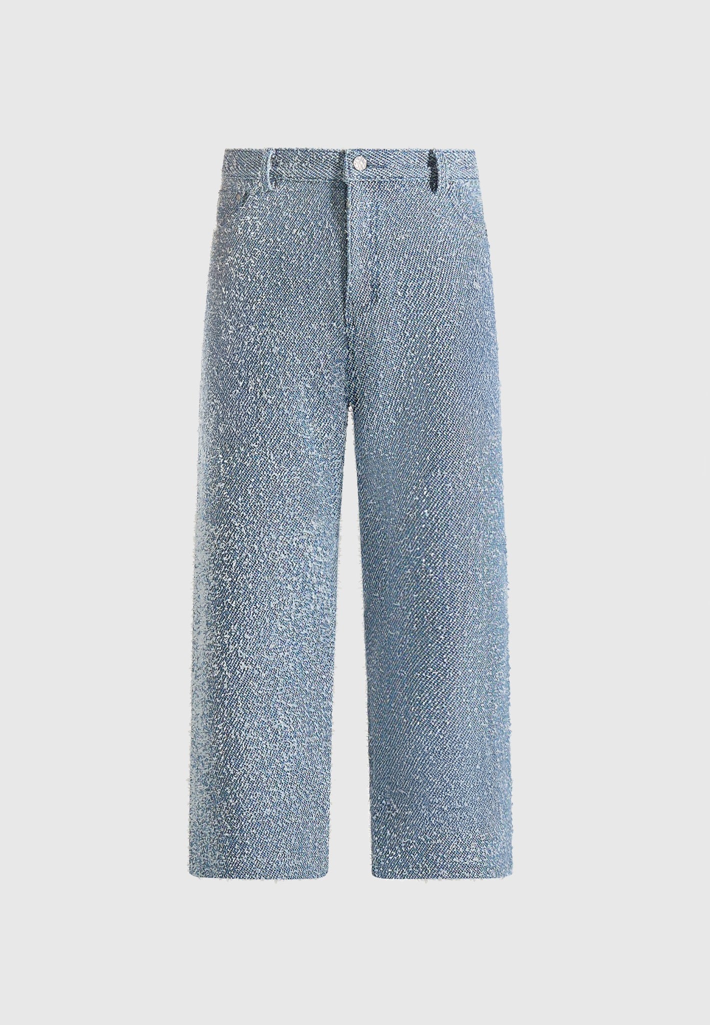Arnault - Boucle Denim Relaxed Fit Jeans - Blue