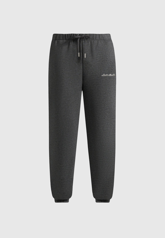 JS005 - Signature Regular Fit Cuffed Joggers - Charcoal Grey