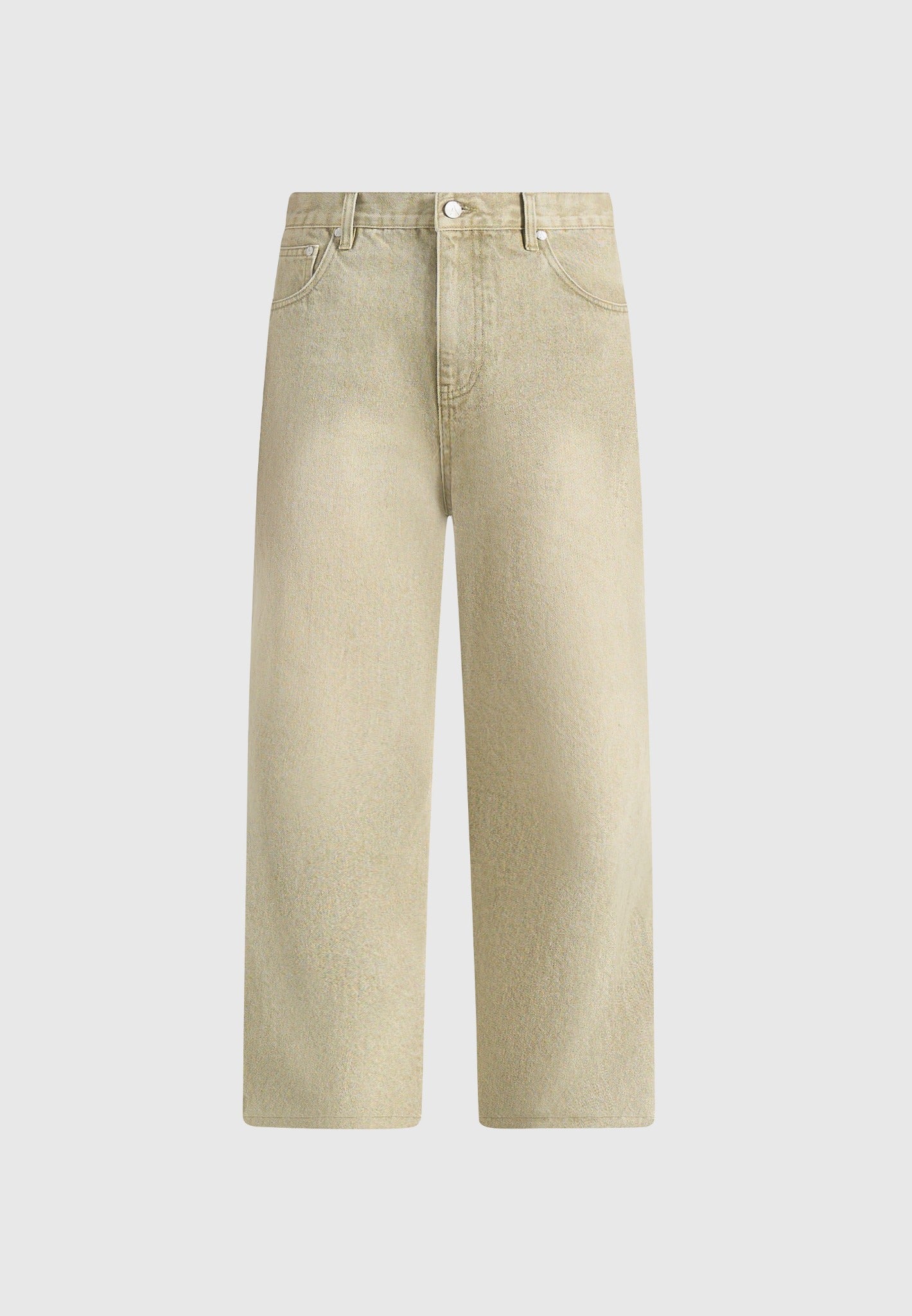 DN002 - Relaxed Fit Denim Jeans - Sage
