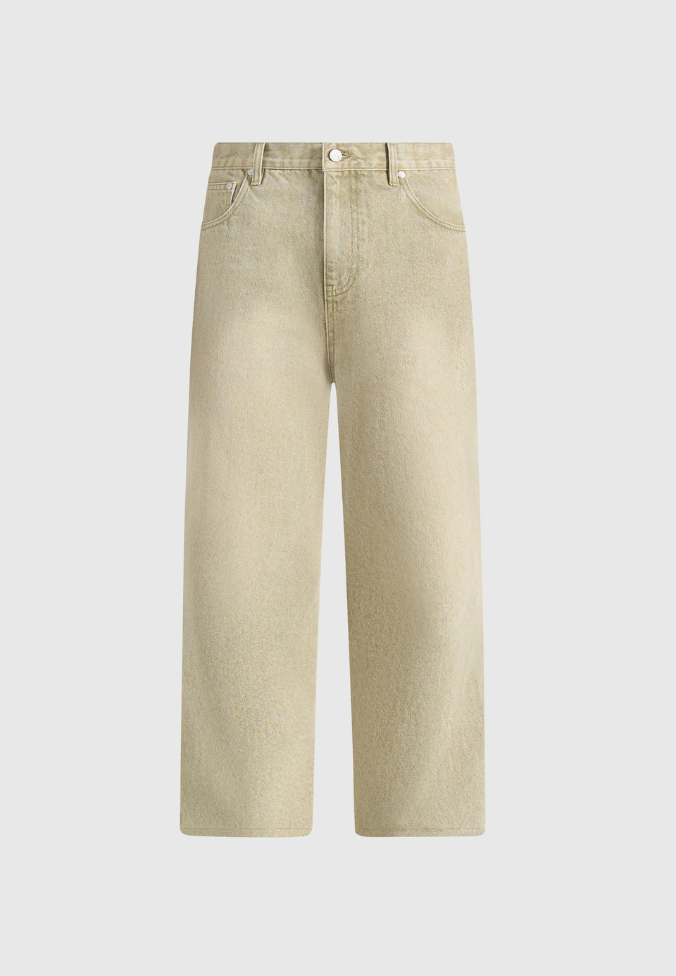 DN002 - Relaxed Fit Denim Jeans - Sage