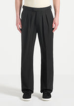 relaxed-fit-twin-pleat-tailored-trousers-black