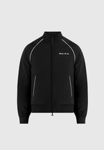 Signature Piped Track Jacket - Black