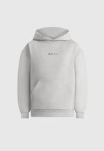 Ollie - Unisex Signature Relaxed Fit Hoodie - Grey Marl