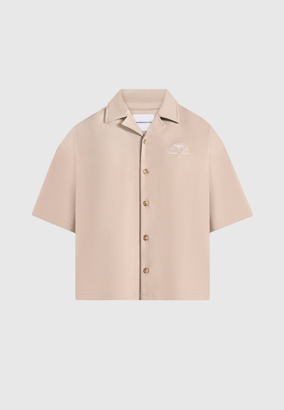 alexis-unisex-cote-dazur-boxy-shirt-beige
