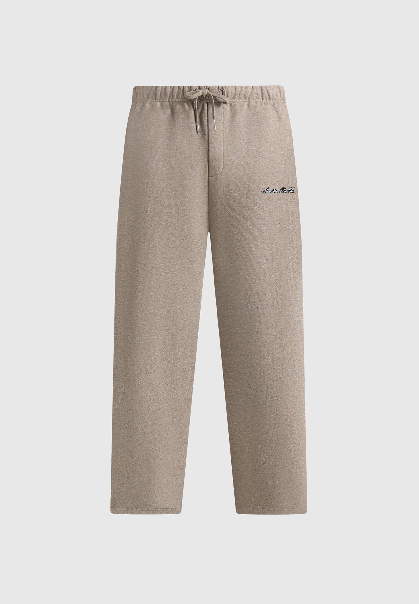 Taylor - Unisex Signature Wide Leg Joggers - Taupe