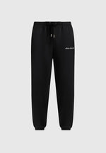 Alistair - Signature Regular Fit Cuffed Joggers - Black