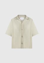 Justin - Pleated Boxy Shirt - Sage