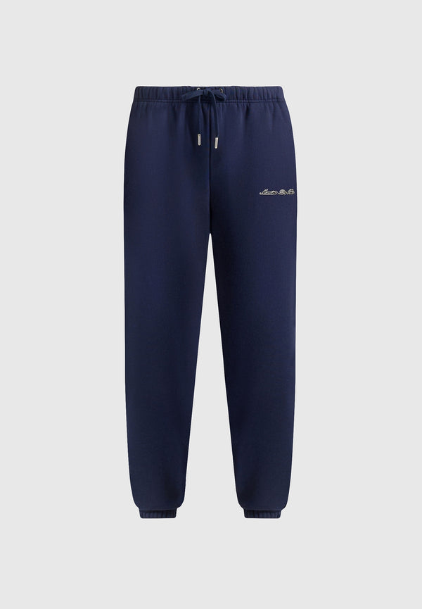 JS005 - Signature Regular Fit Cuffed Joggers - Navy