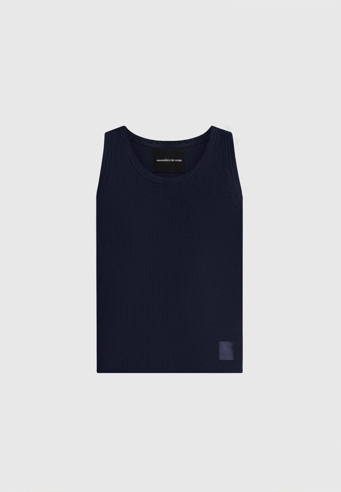 vs001-ribbed-cotton-vest-navy