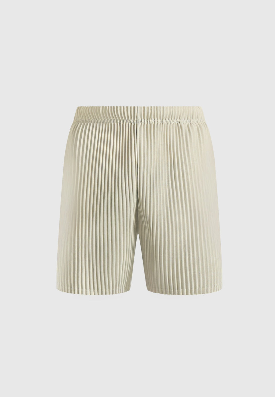 Drew - Pleated Shorts - Sage