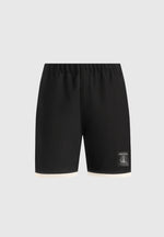 Reuben - Crochet Detail Shorts - Black