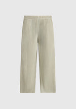 Jonas - Pleated Wide Leg Trousers - Sage