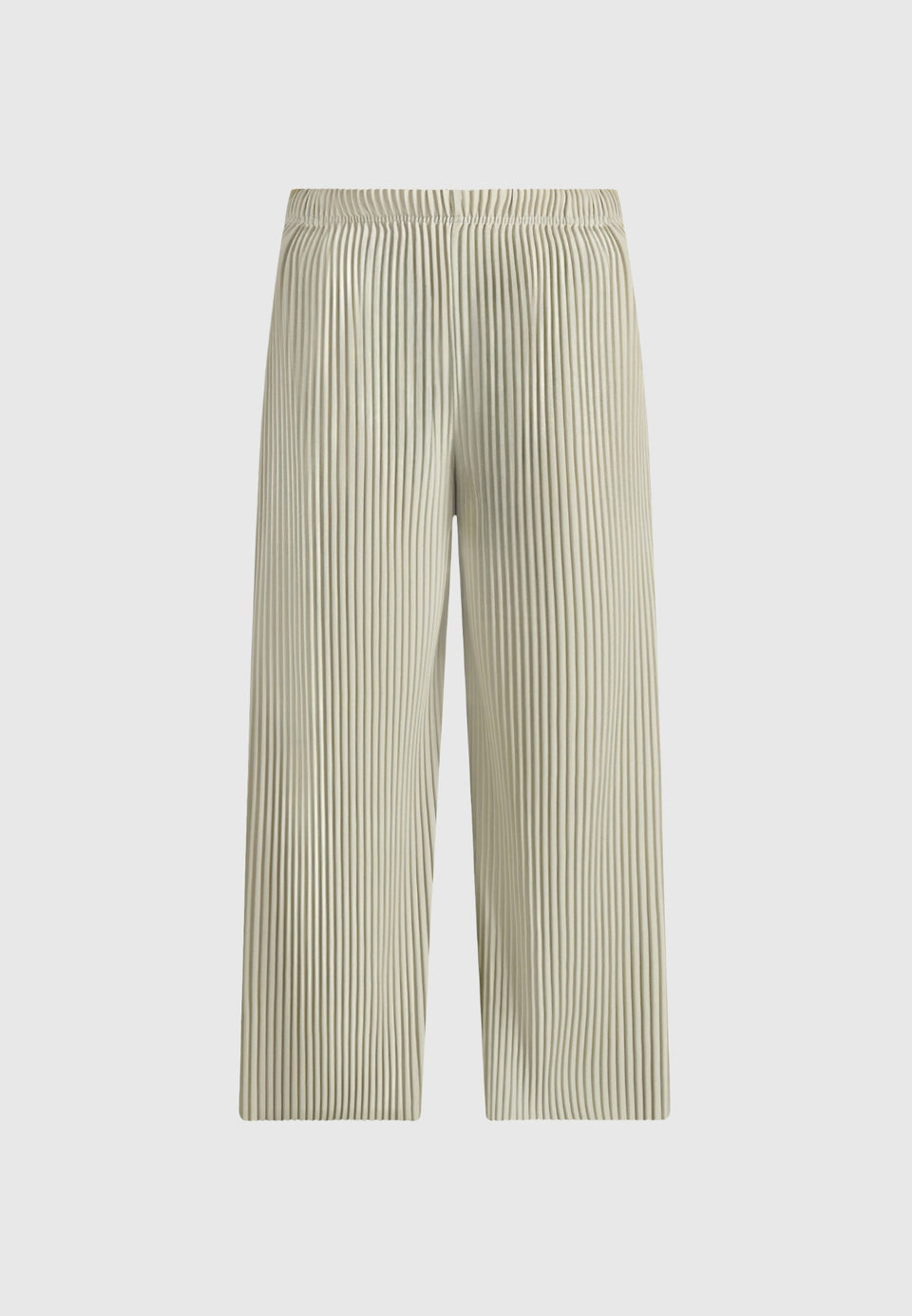 Jonas - Pleated Wide Leg Trousers - Sage