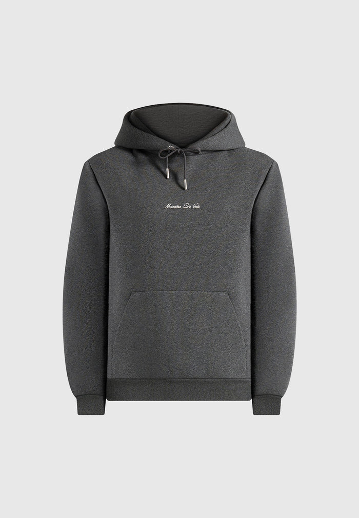 JS004 - Signature Regular Fit Hoodie - Charcoal Grey
