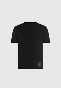 Matteo - Regular Fit Cotton T-Shirt - Black