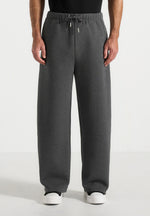 JS003 - Unisex Signature Wide Leg Joggers - Charcoal Grey