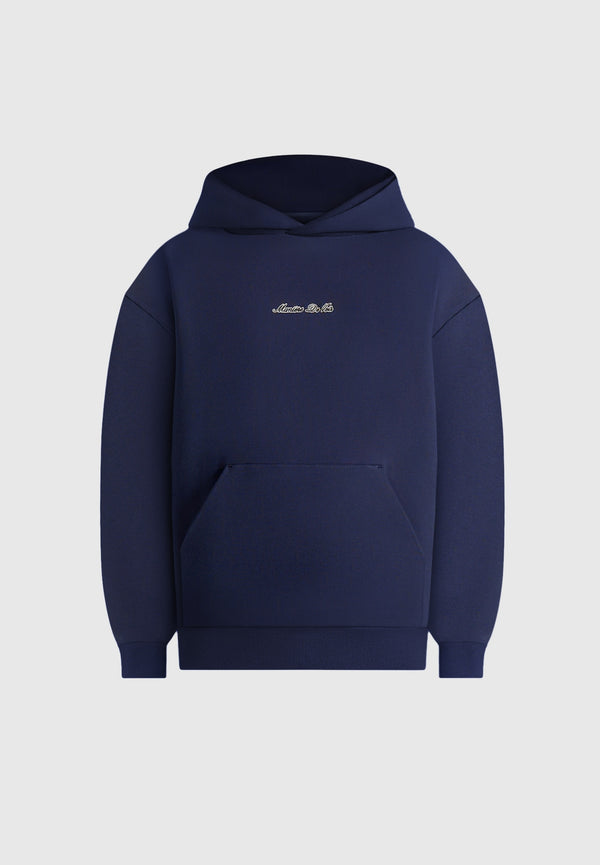 JS001 - Unisex Signature Relaxed Fit Hoodie - Navy